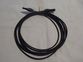 MC4 Verlängerungskabel Set 2x5m