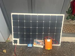 145W Solarpanel flexibel mit Solar-Laderegler Model RTD-20A