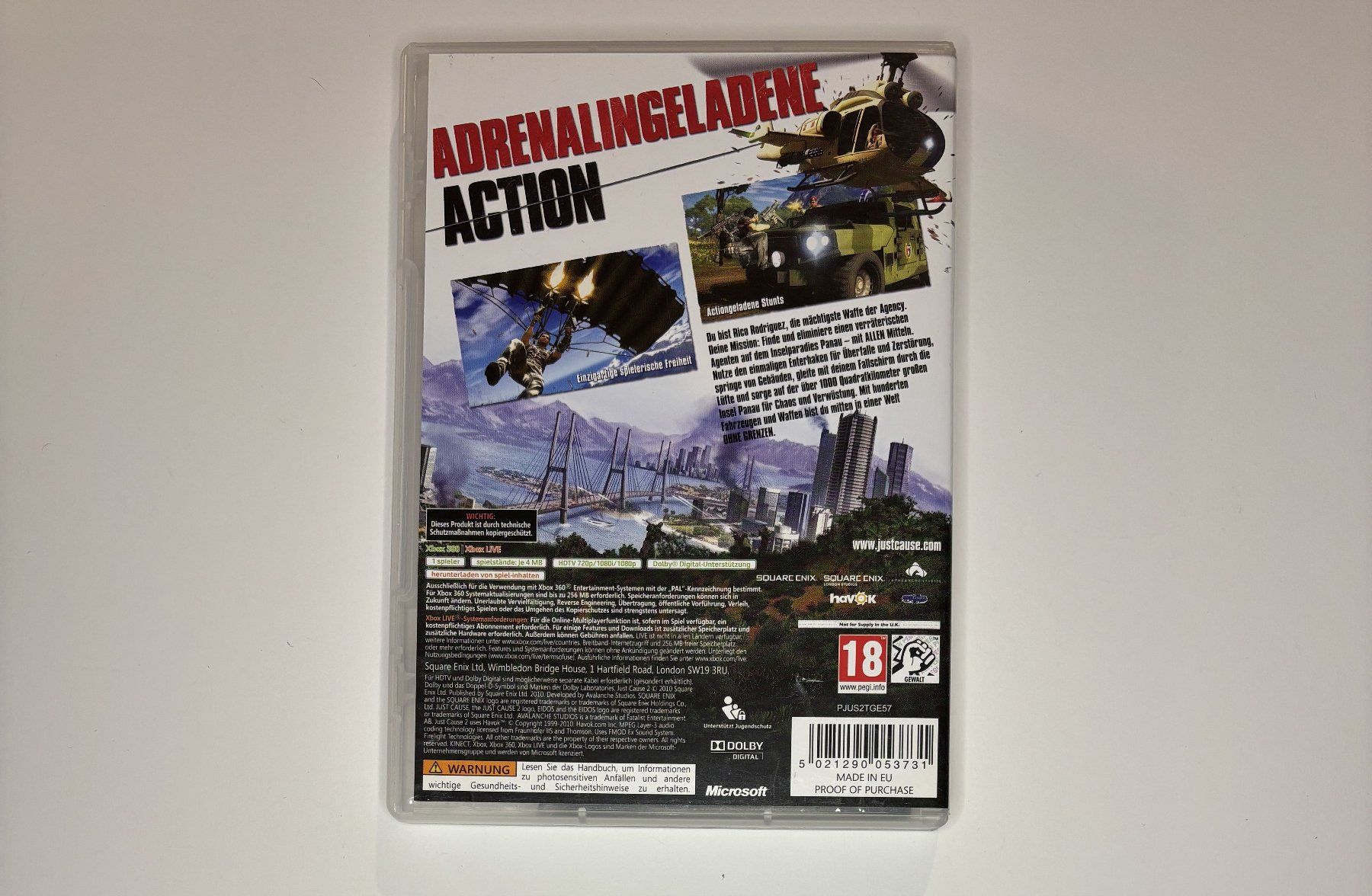 Giochi: XBOX 360 - Just Cause 2 – Usato da Allschwil venduto da Bullach 2