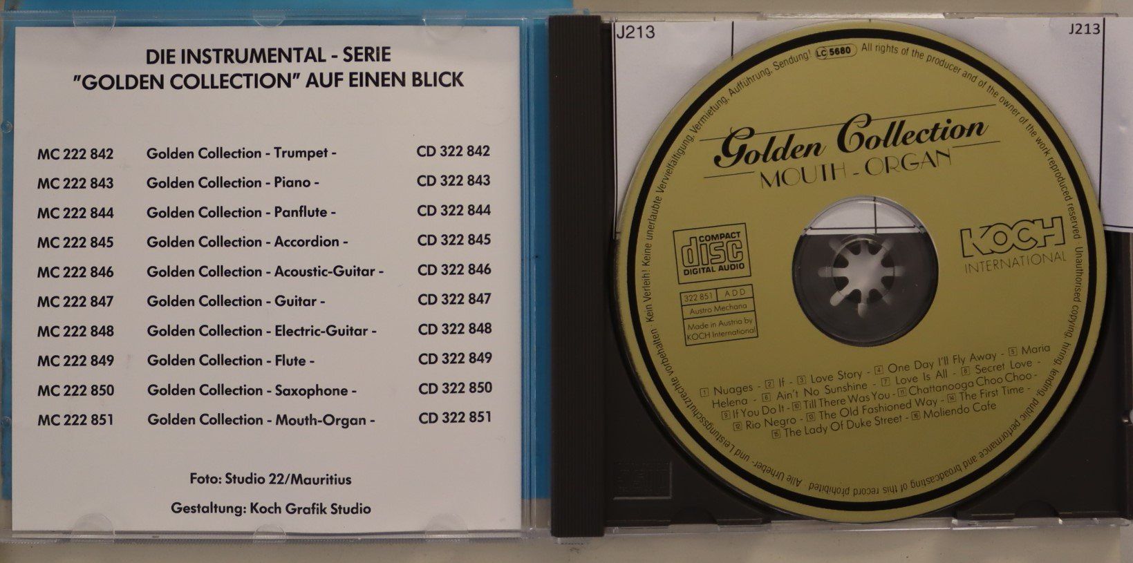 CDs: Golden Collection - Instrumental – Gebraucht aus Luzern von CONTENTI 1