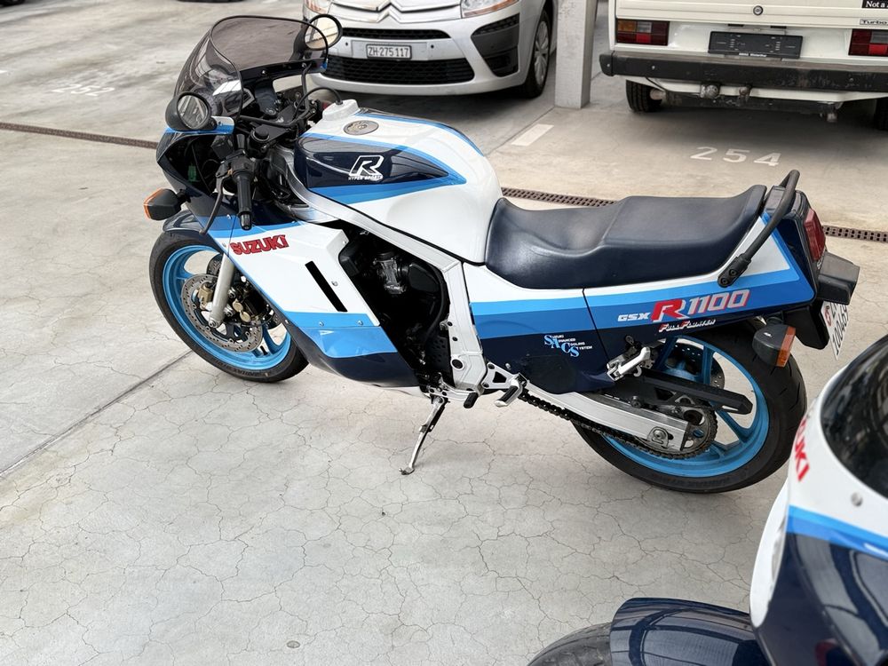 Suzuki Strada: 2x Suzuki GSX-R 1100 1986 – Usato da Birmensdorf ZH venduto da BaneK6 6