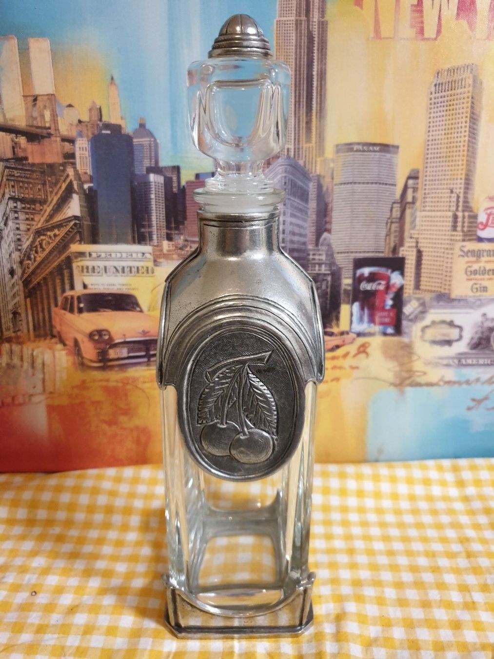 Altro: Schnaps Flasche  mit Zinn – Usato da Olten venduto da Marsmobil