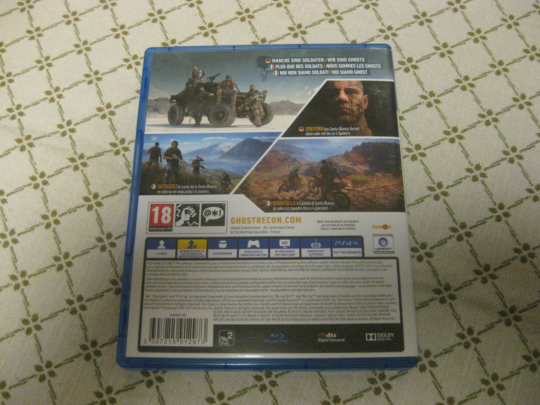 Sony Spiele: PS4 GHOST RECON – Gebraucht aus Münchenbuchsee von neuwertig-gespart 4