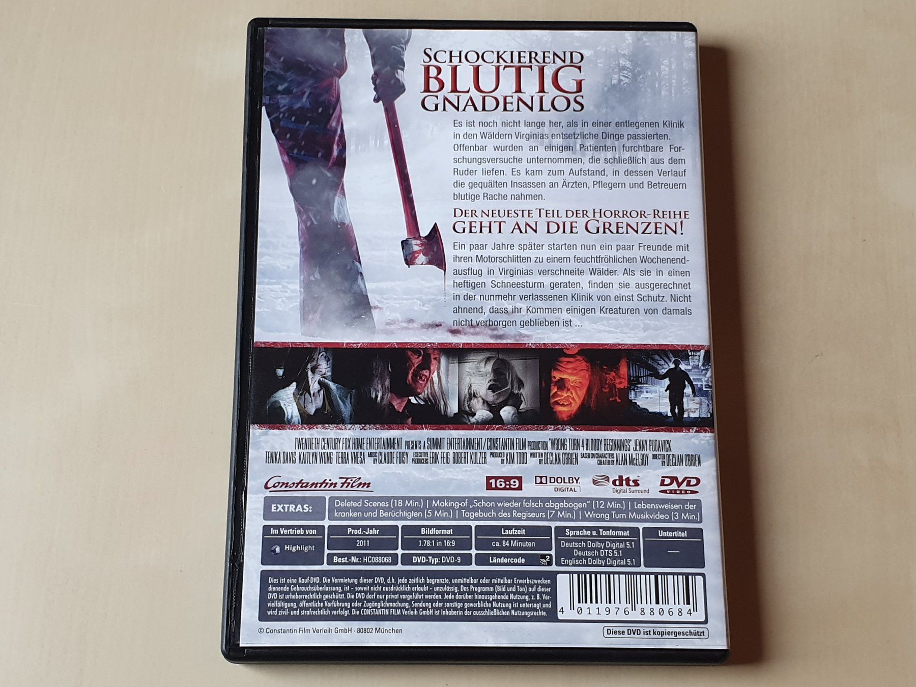 Tous les DVDs: Wrong Turn 4 – D'occasion à Stansstad par collectorsshop 1