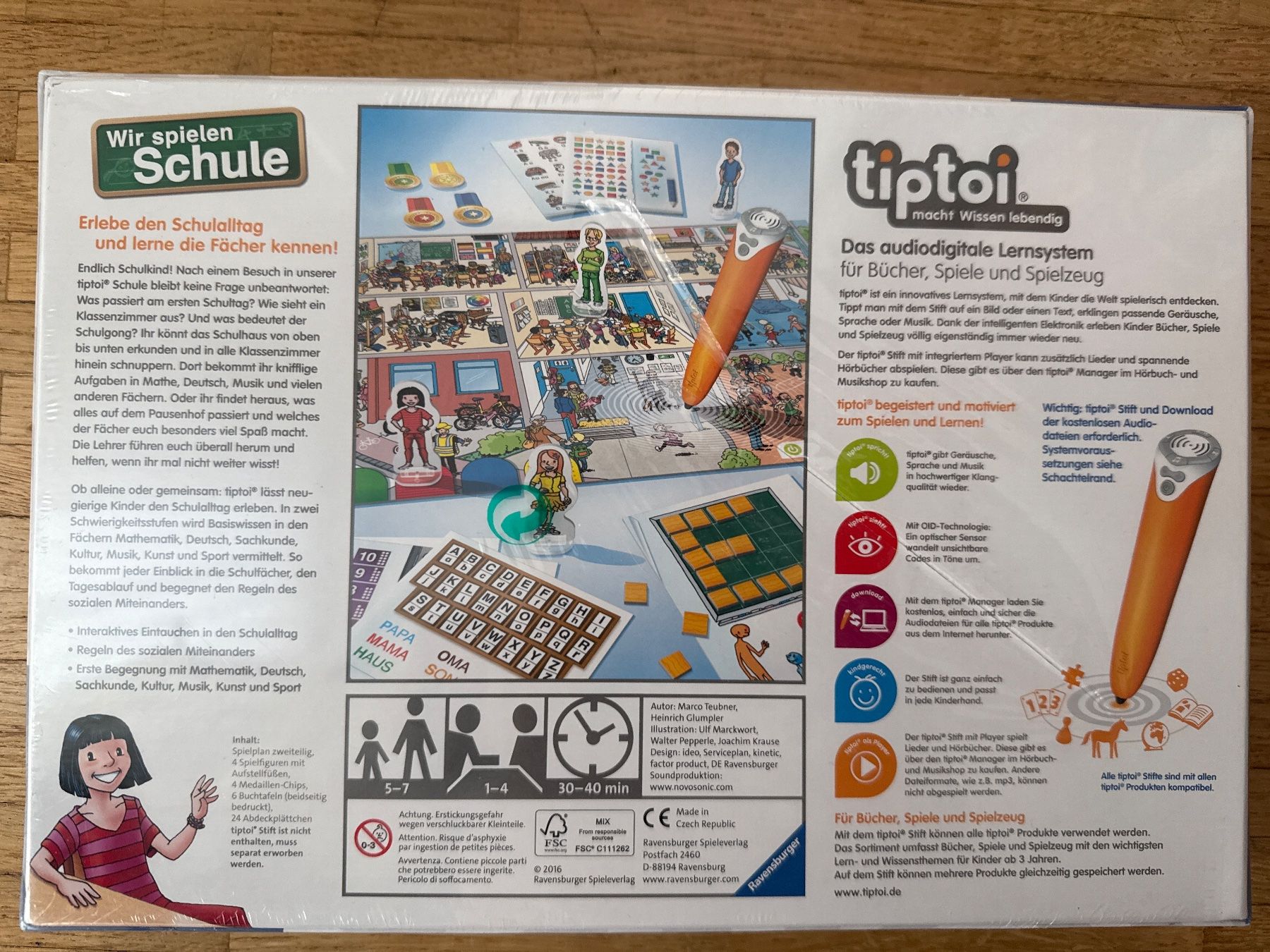 Tiptoi Giochi: Tiptoi Wir spielen Schule Neu – Nuovo e nell'imballaggio originale da Zürich venduto da makmakmak 1