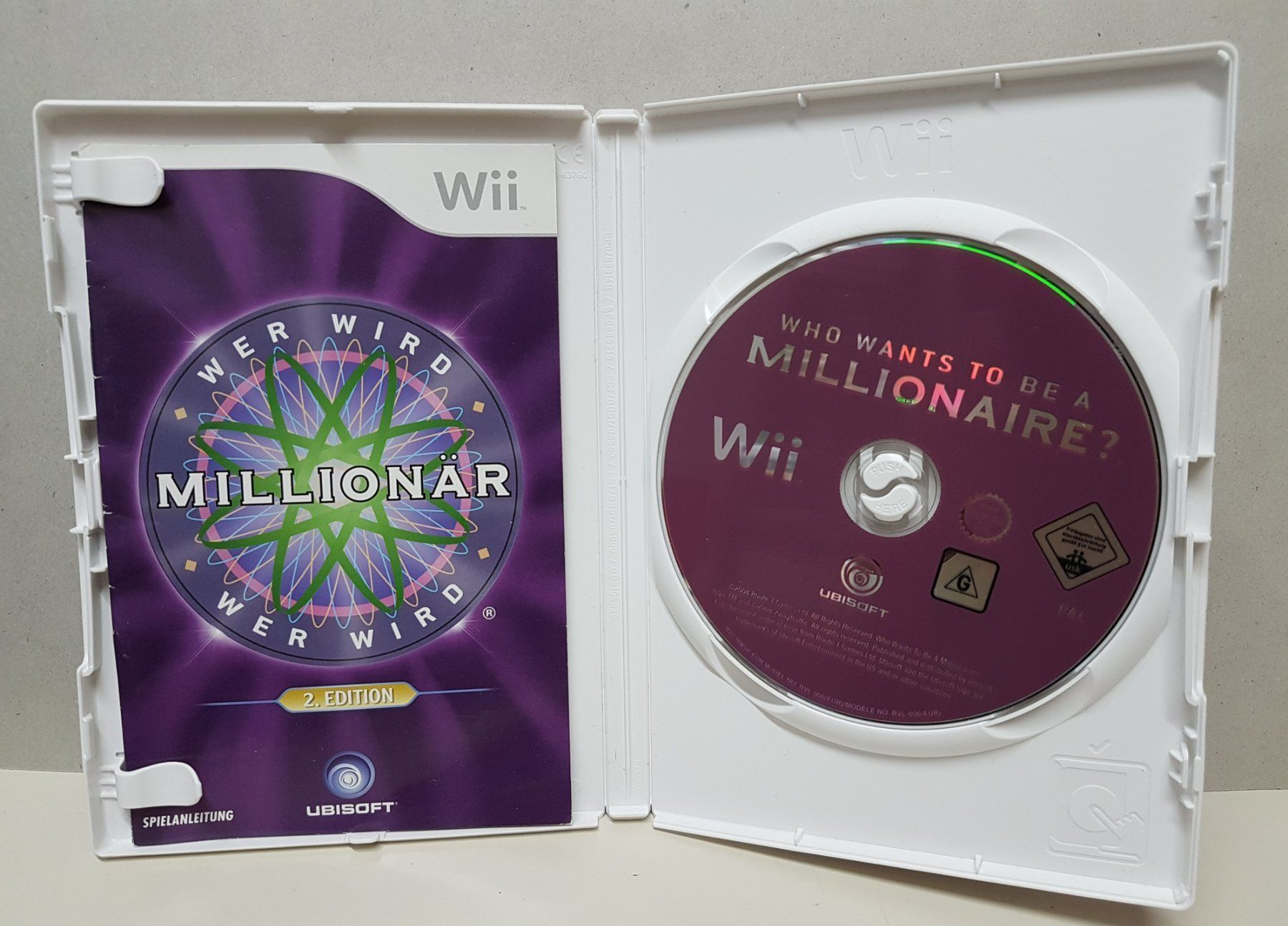Nintendo Giochi: 😎 Wer wird Millionär 2. Edition  Wii – Usato da Schüpfheim venduto da Games_Spielkonsolen
