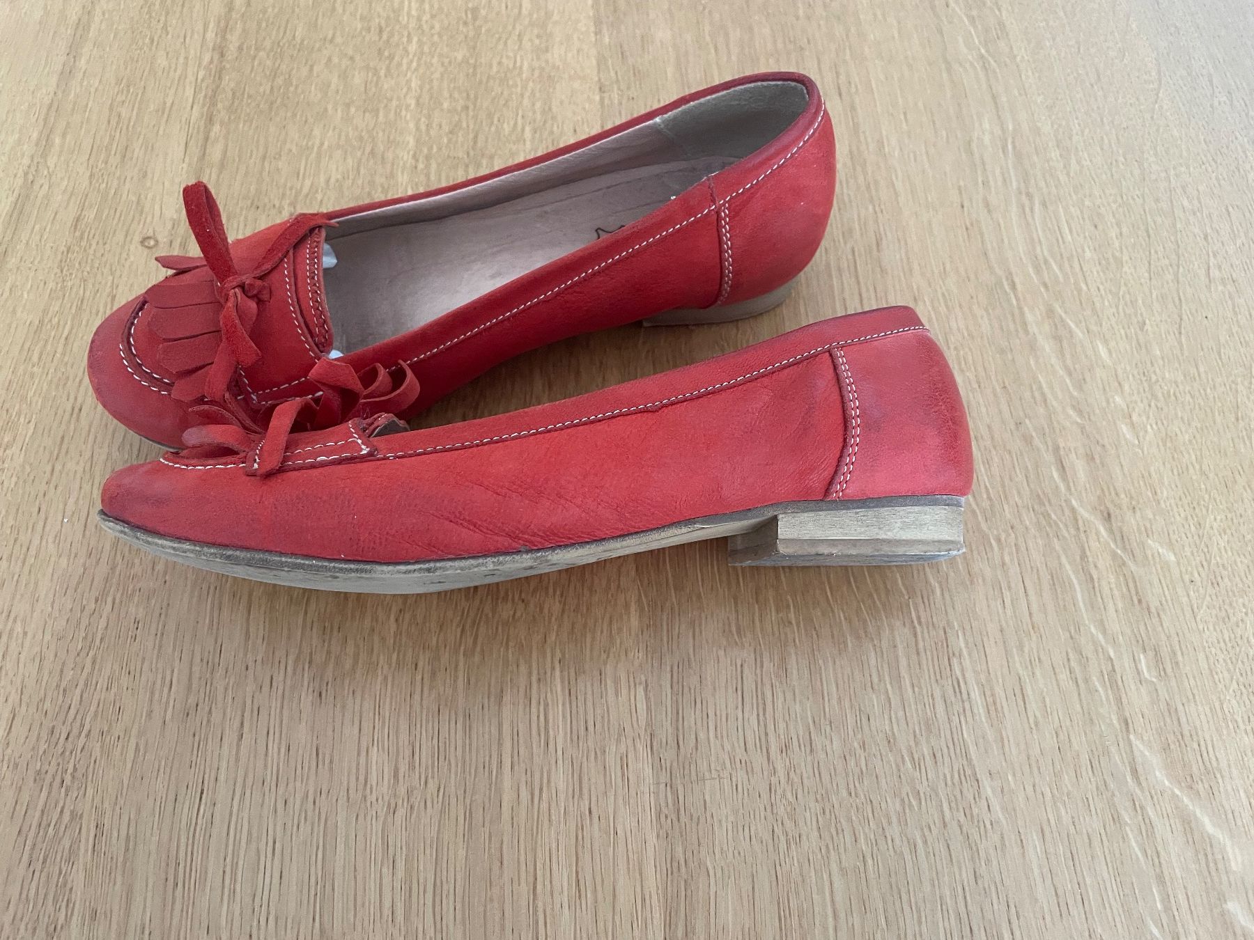 Scarpe da donna: Mokassins 39 Leder rot – Usato da Würenlos venduto da baslerdybli01 3