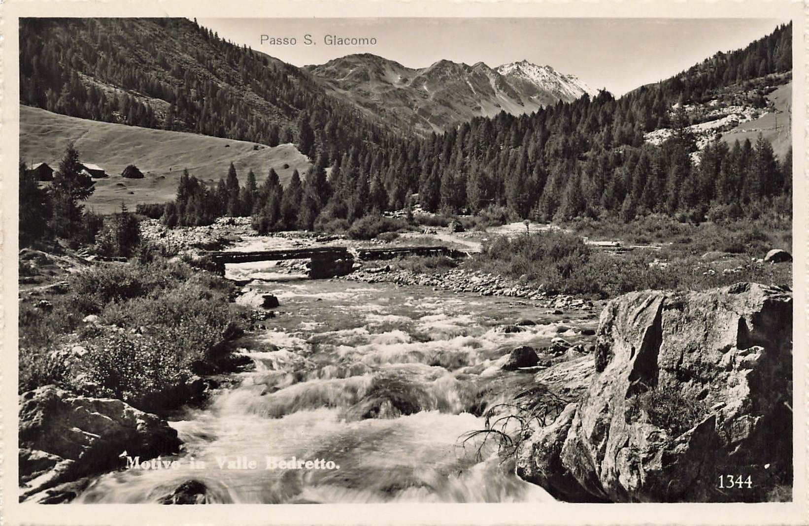 Cartoline postali: Motivo Valle Bedretto TI – Usato da Biasca venduto da Blenio71