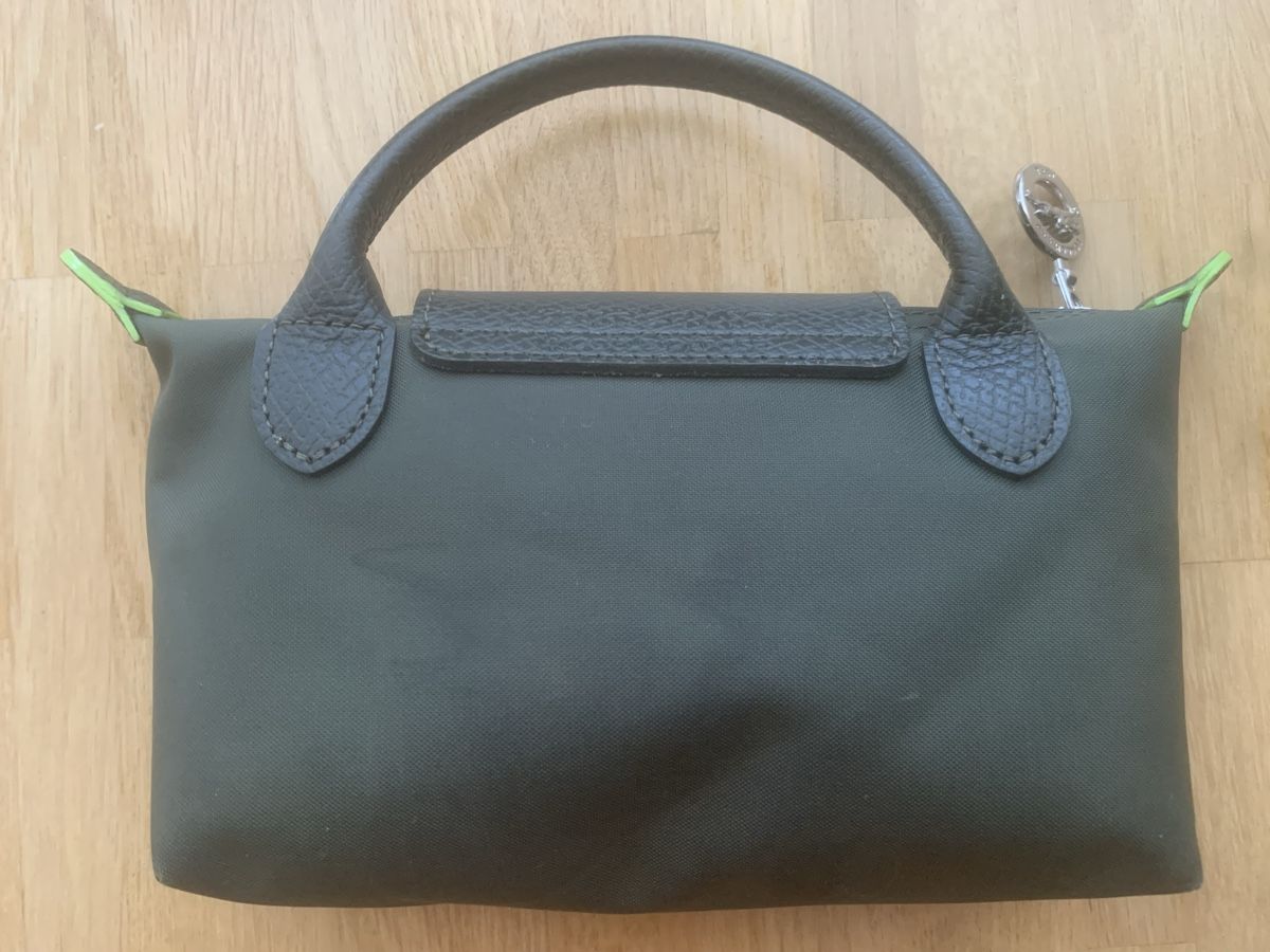 Longchamp Borse: Original Longchamp Le Pliage XS Grün – Usato da Zürich venduto da MK124 1