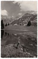 Pillon, Lac de Retaud bei Gstaad, gelaufen 1950