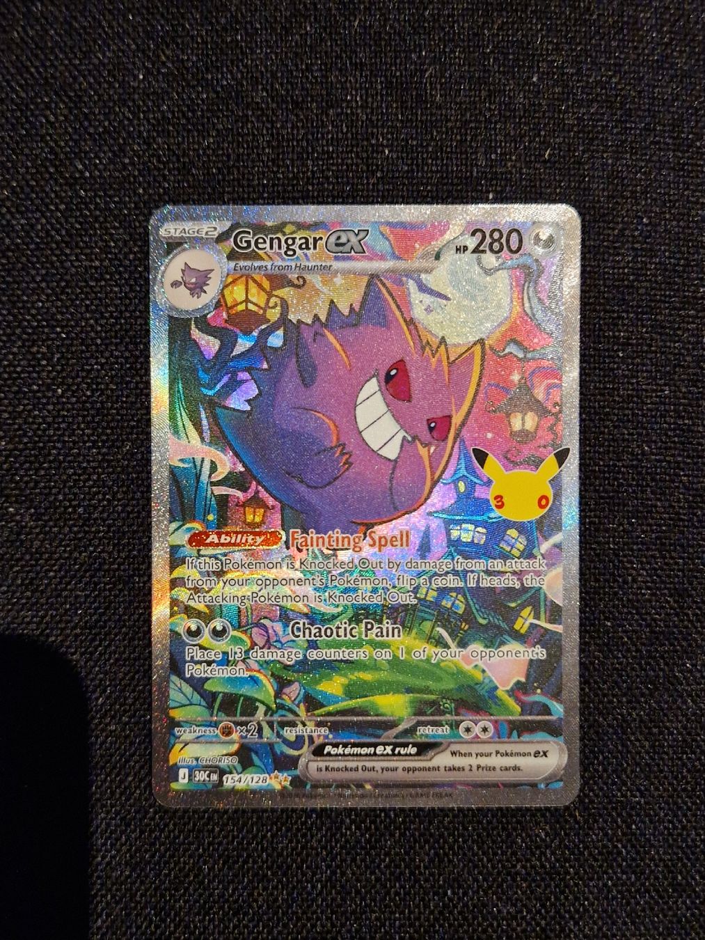 Pokémon Sammelbilder & Trading cards: Gengar ex 30th eng – Neu (gemäss Beschreibung) aus Giubiasco von MrGru1992