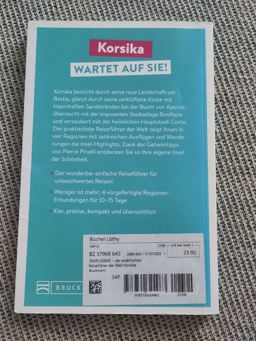 Libri: Korsika Reiseführer – Usato da Solothurn venduto da Samuel6 1