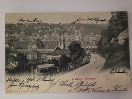 Ansichtskarte St. Gallen Mühlethal gelaufen 1903 Rmu