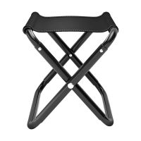 Tabouret L Chaise Pliante Portable Noir très solide