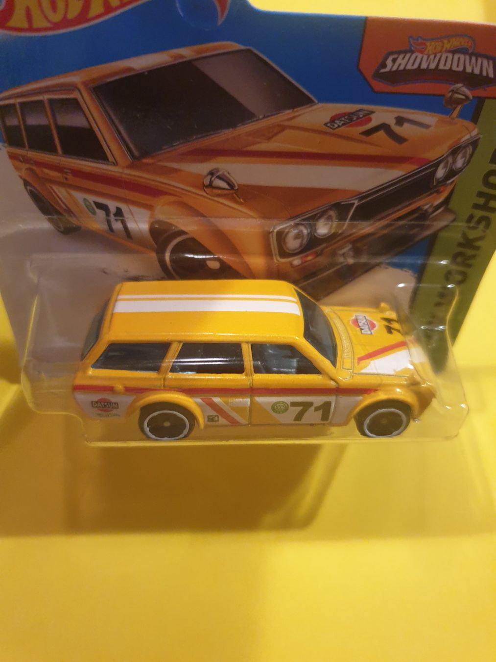 Hot Wheels Modellini d'auto: Hot Wheels '71 DATSUN BLUEBIRD 510 WAGON – Nuovo e nell'imballaggio originale da Oftringen venduto da Rotor 2