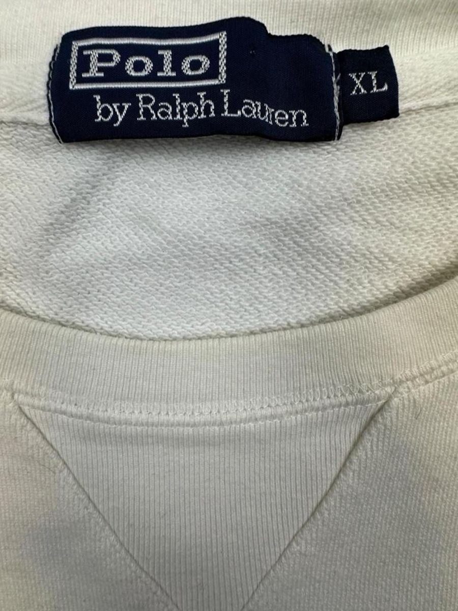 Ralph Lauren Maglioni & Felpe: Ralph Lauren white sweatshirt – Usato da Erlinsbach SO venduto da TogaResell 3