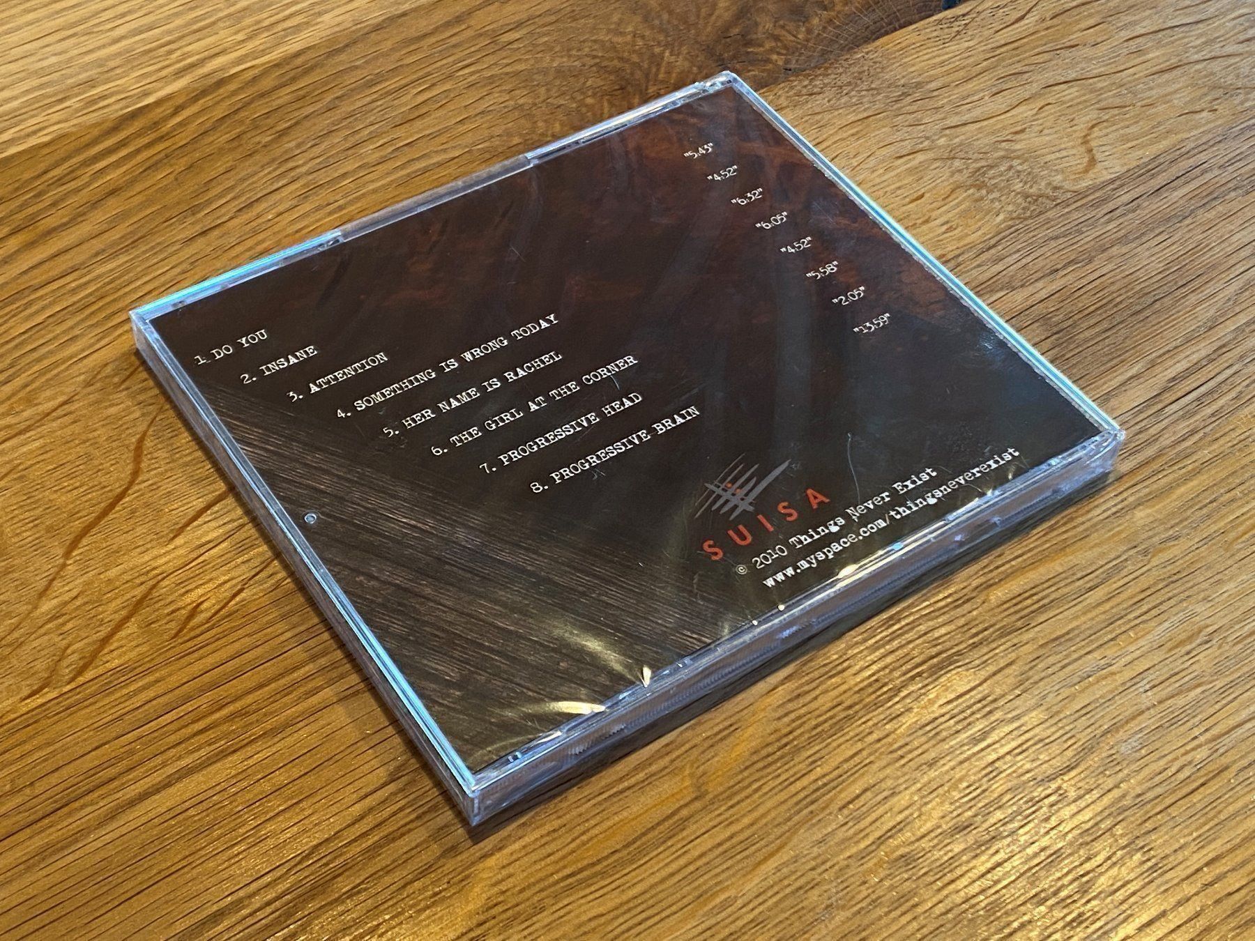 CDs: Things Never Exist – Neuf avec emballage d'origine à Mittelhäusern par curi-drummer 1