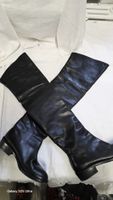 FAUZ Echtleder Stiefel Gr. 38 Schwarz – Made in Italy – Hoch