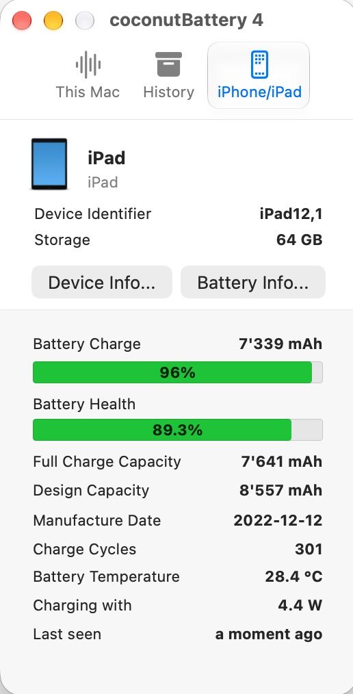 Apple Tablettes PC: Apple iPad 9. Generation, 64GB, Spacegrau – D'occasion à Teufen AR par McNis 4