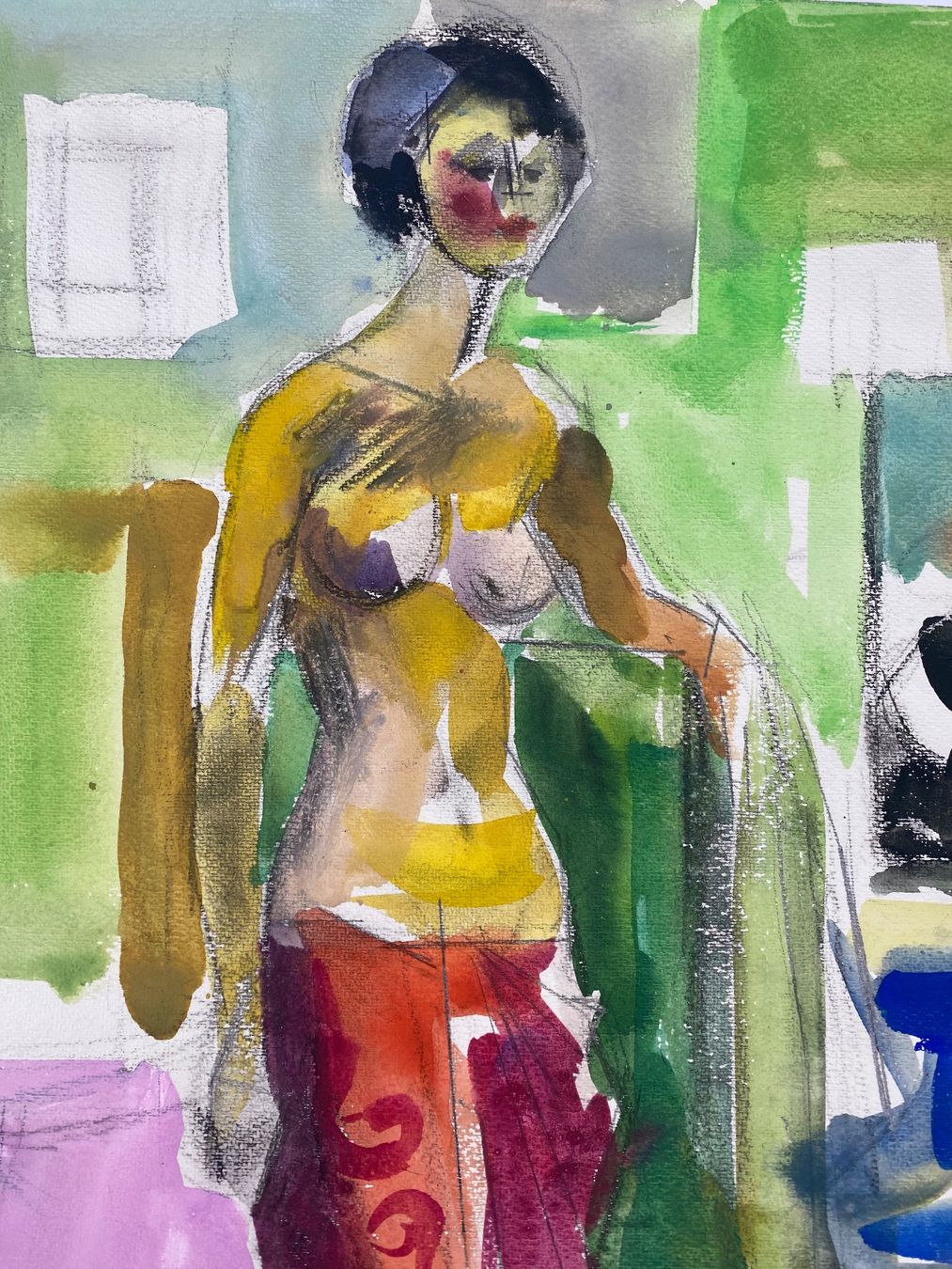 Foto & Immagini: Hans Rohner - Bildnis einer Frau I – Usato da Basel venduto da bigmbh 1