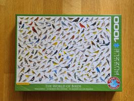 1000er Puzzle: Vögelwelt