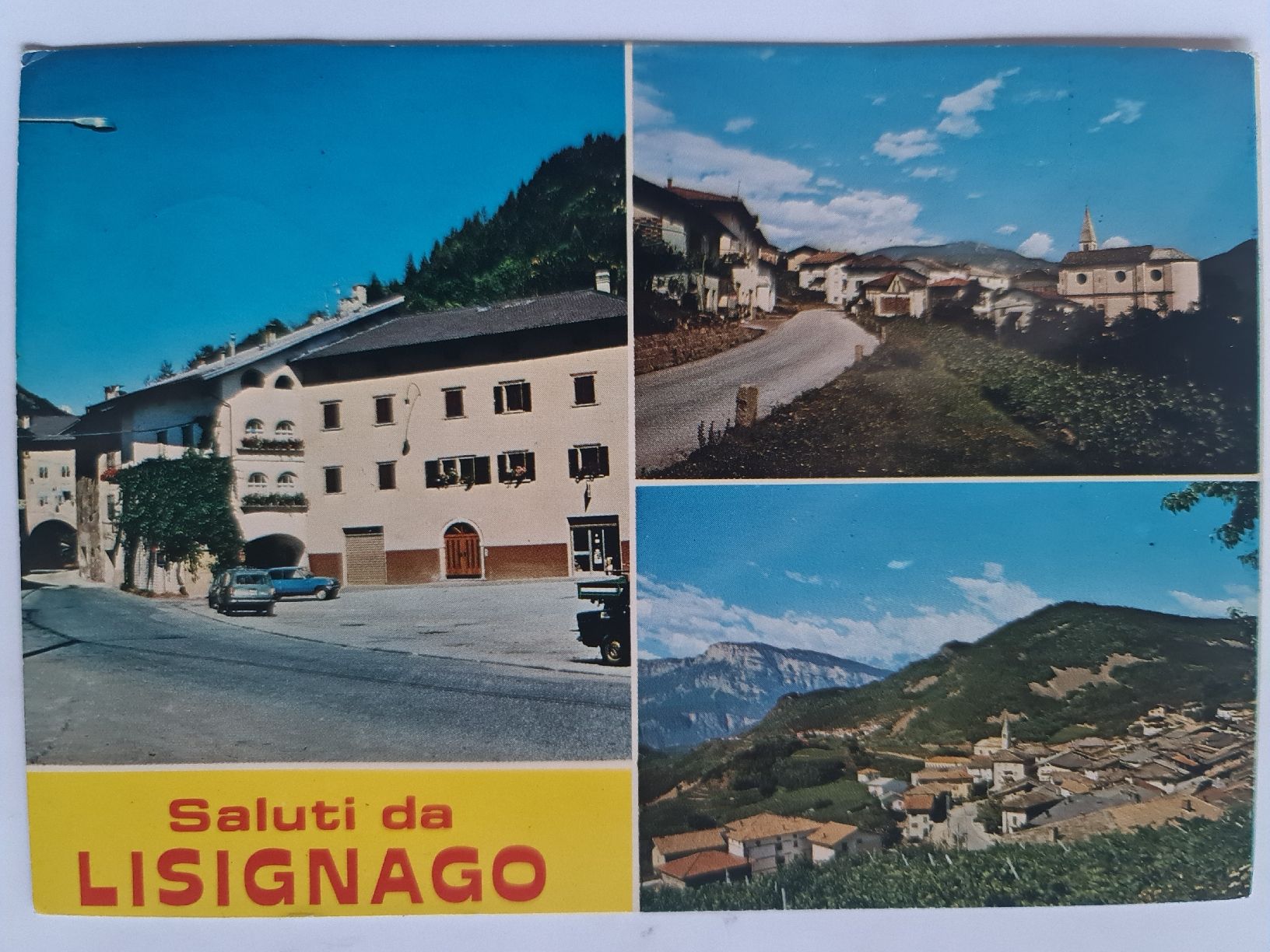 Cartoline postali: Ansichtskarte Lisignago Italien 1166 – Usato da Dintikon venduto da Vexi