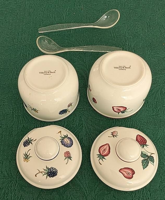 Villeroy & Boch Zuccheriere: Villeroy & Boch Malaga Marmeladendosen – Usato da Zürich venduto da wme_2brc 1