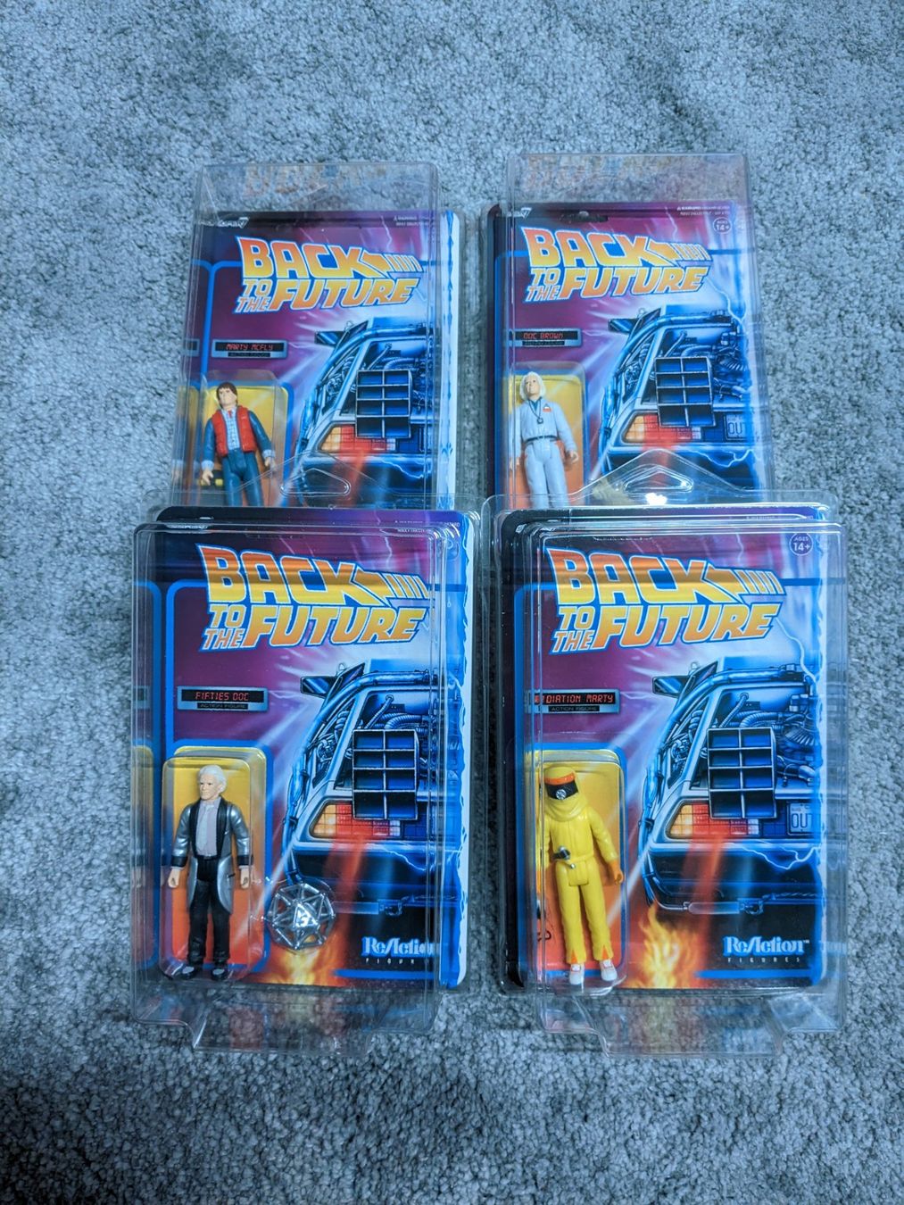 Figuren: ReAction Back to the Future - Action Figure Full Collection – Neu und originalverpackt aus Oberglatt ZH von Hulkbrickster