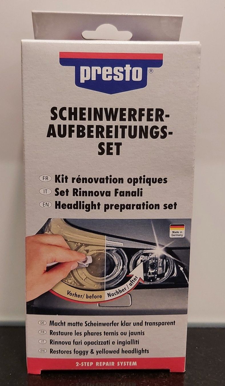 Fari: Scheinwerfer-Aufbereitungs-Set presto – Nuovo e nell'imballaggio originale da Rufi venduto da Rajo2