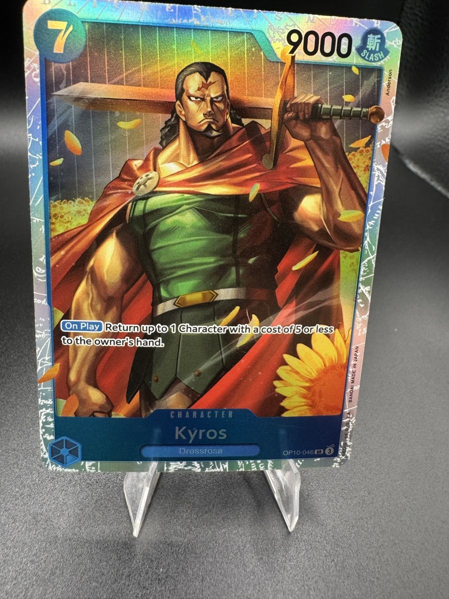 Bandai Carte collezionabili: Kyros OP10 046 NM – Nuovo (secondo la descrizione) da Solduno venduto da OPHunters