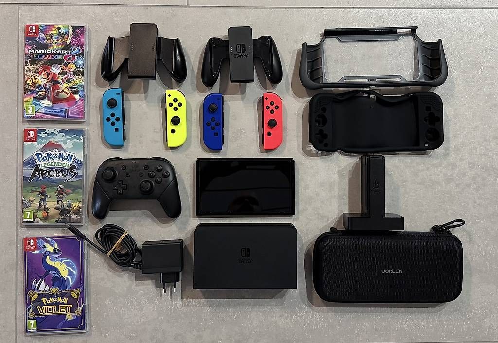 Console: Nintendo Switch Oled + jeux + accessoires – Usato da Alle venduto da benji024