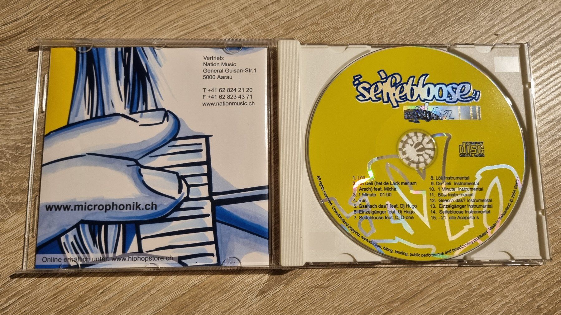 CD: Gaston - Seifebloose – Usato da Hagenbuch ZH venduto da lecterr55 1