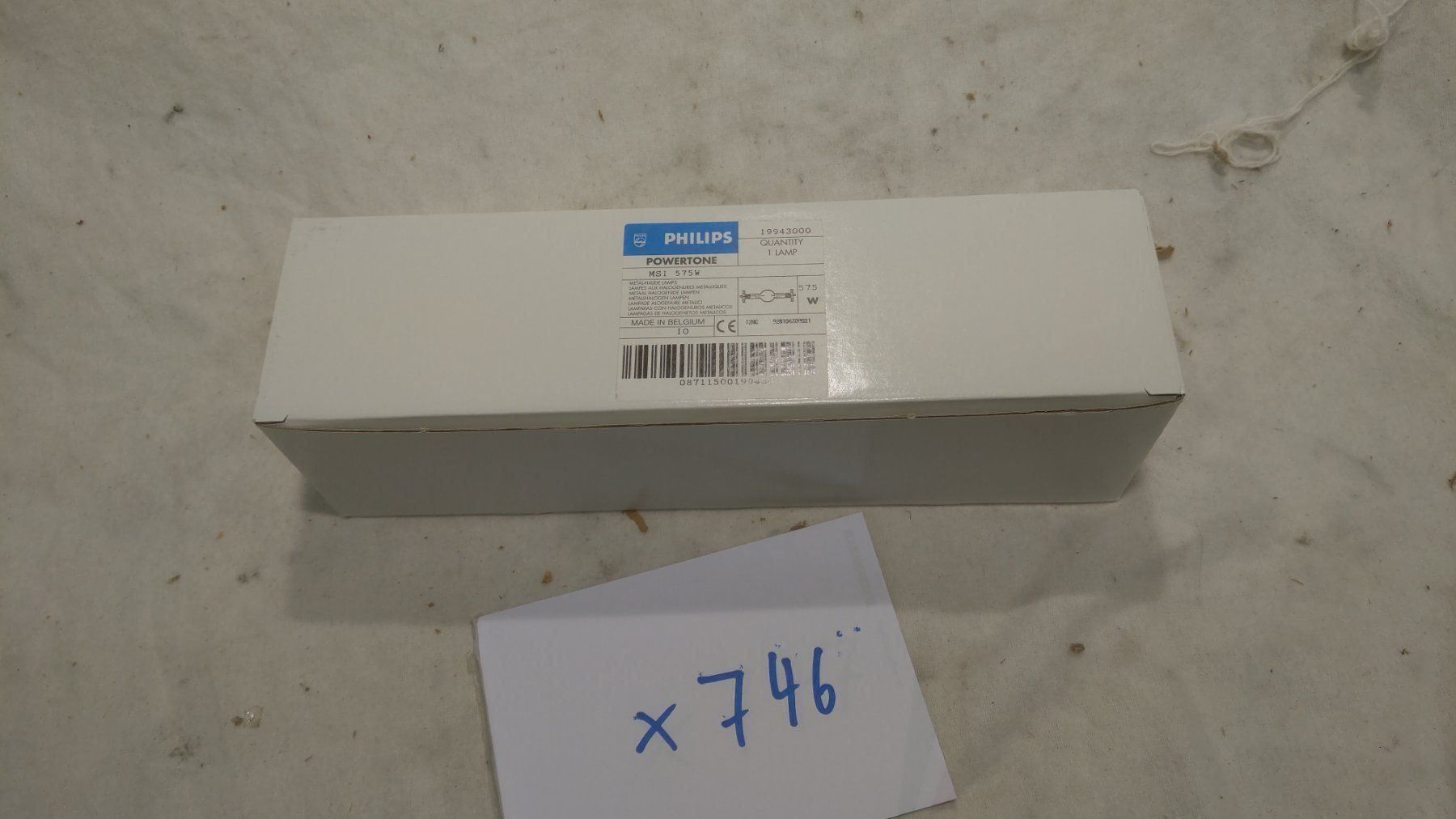 Philips Lampade: Philips MSI 575 W Halogenlampe (x746) – Nuovo (secondo la descrizione) da Däniken SO venduto da Profog1 1