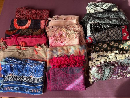 Lot de 16 foulards d'automne stylés 🧣🍁🍂