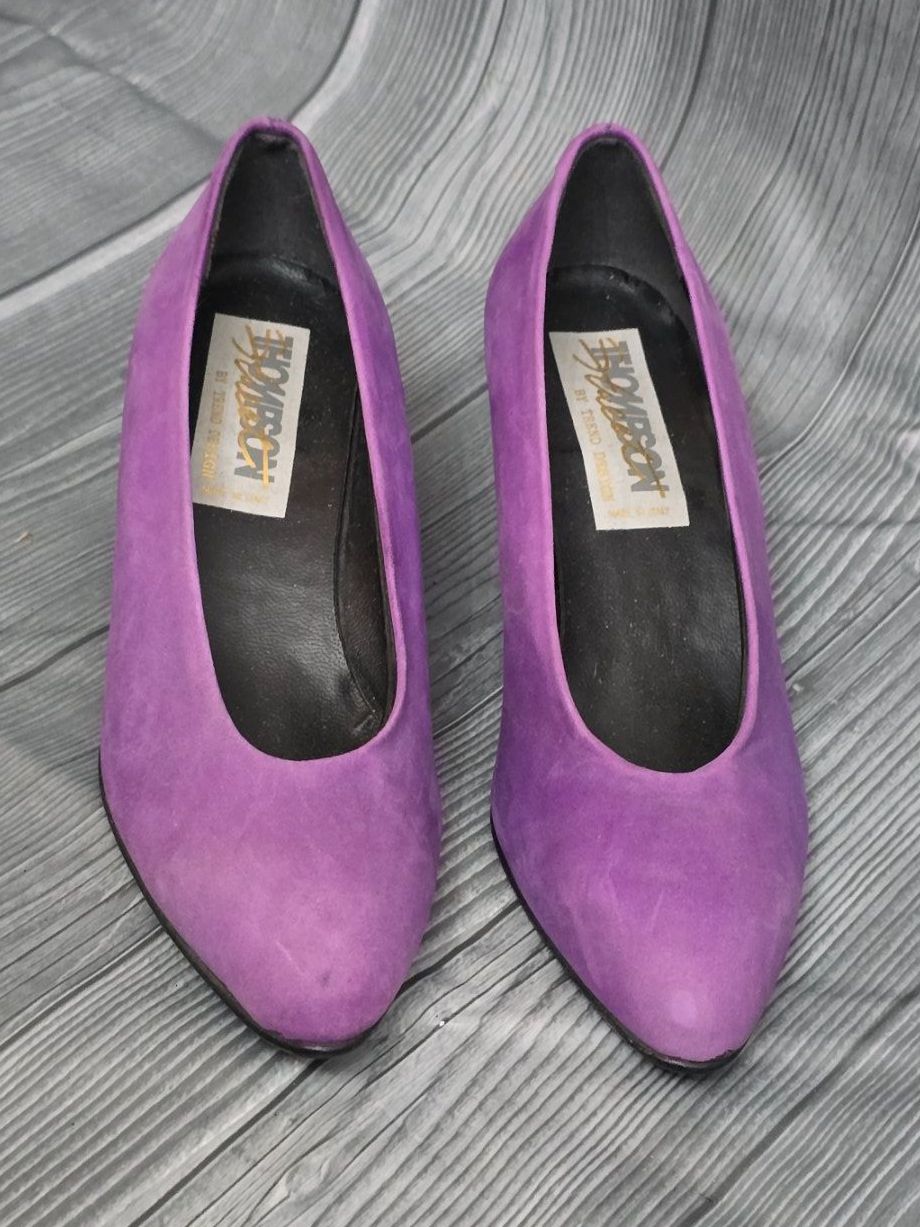 Damenschuhe: 💞 Thompson Wildleder Pumps - 37 - Violett – Gebraucht aus Thalwil von VitaMini 5