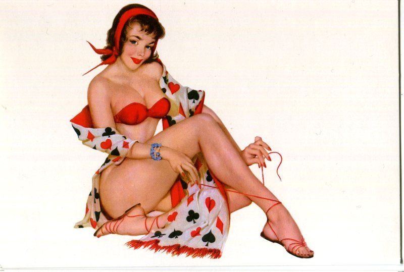Cartes postales: Postkarte "Pin-up". – Neuf avec emballage d'origine à Basel par Butsch5