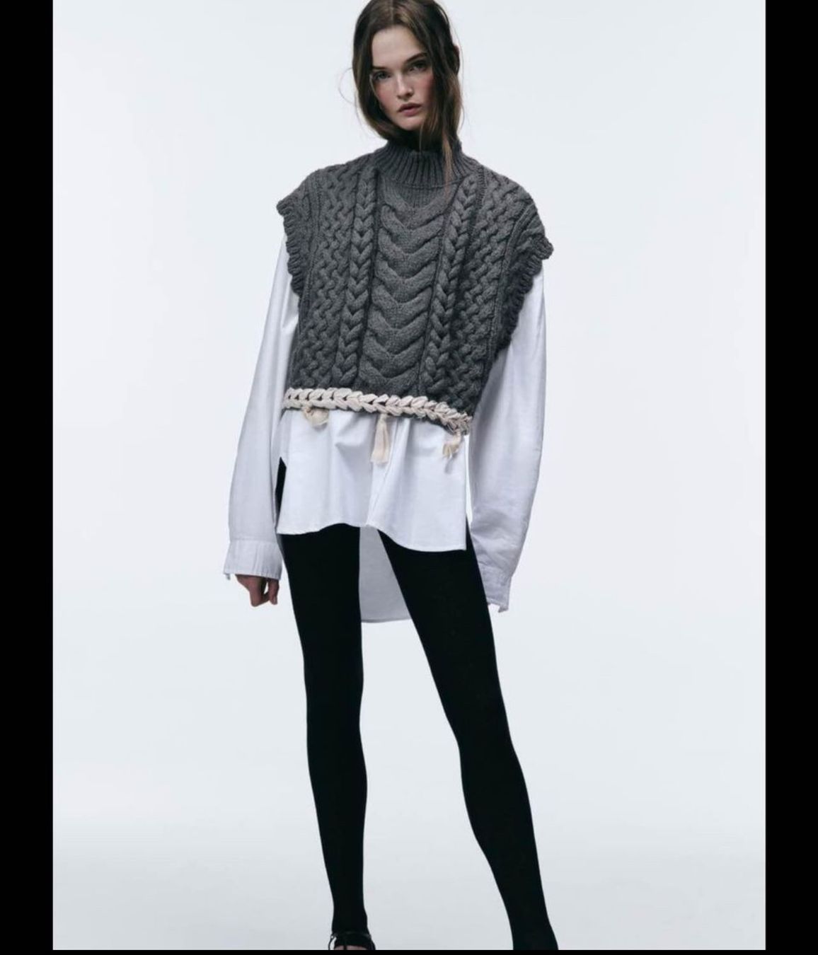 Zara Gilets & Westen: Zara | Damen Strick Weste Gr.S – Neu (gemäss Beschreibung) aus Basel von SimpleE 9