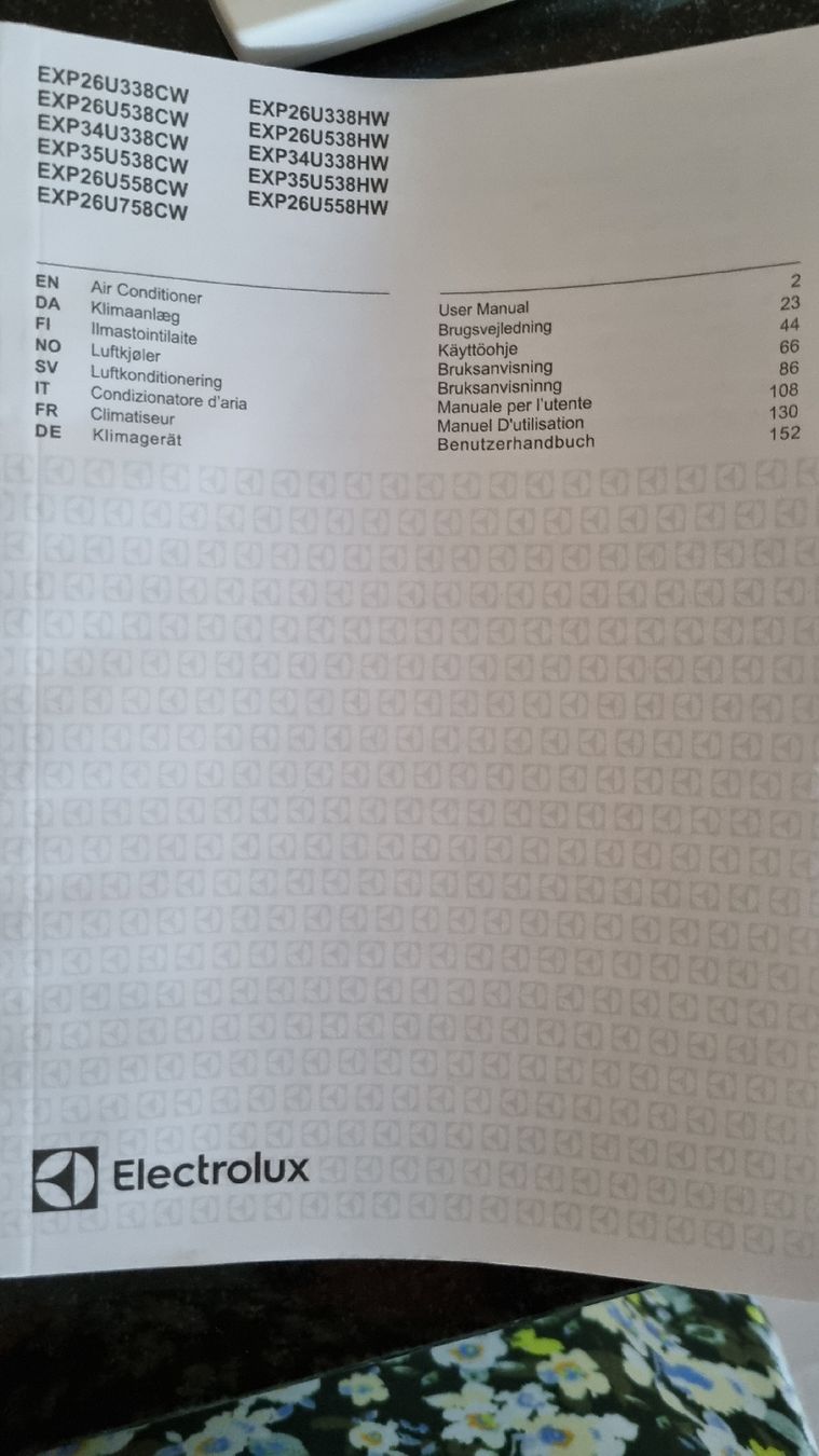 Electrolux Klimageräte: Electrolux Klimagerät EXP34U338CW Chillflex Pro – Gebraucht aus Burgdorf von Cyrano73