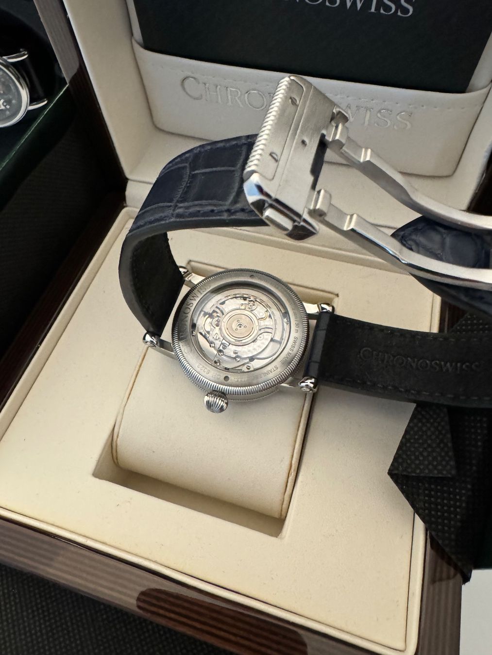 Chronoswiss Orologi: Chronoswiss FLYING REGULATOR JUMPING HOUR CH-8323-BLOR – Nuovo (secondo la descrizione) da Luzern venduto da Vectrexian 3