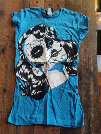 Toofast Shirt Muerte S *NEU* sugarskull