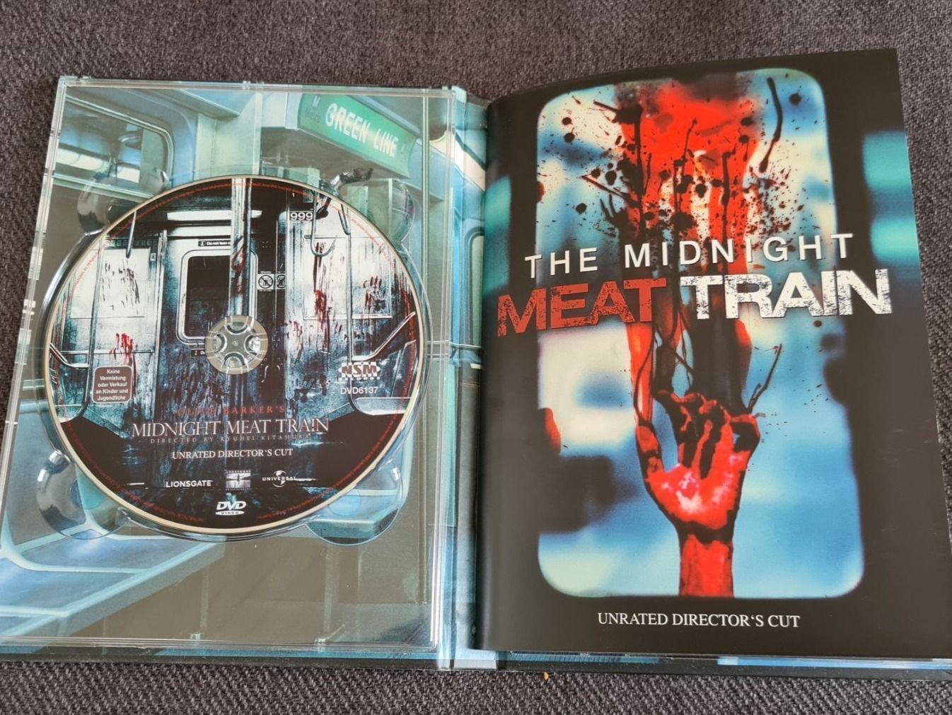 Alle DVDs: Midnight Meat Train MEDIABOOK UNCUT! – Neu (gemäss Beschreibung) aus Oberkirch LU von ThE_CoLLecTor666 2