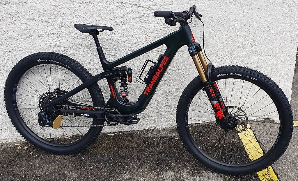 Biciclette: Transalpes E1 Enduro, Grösse M, candy grün – Usato da Zwillikon venduto da Trailsupply_AG 1