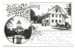 Gruss aus Schlosswil (BE) Grosshöchstetten - Münsigen - 1902