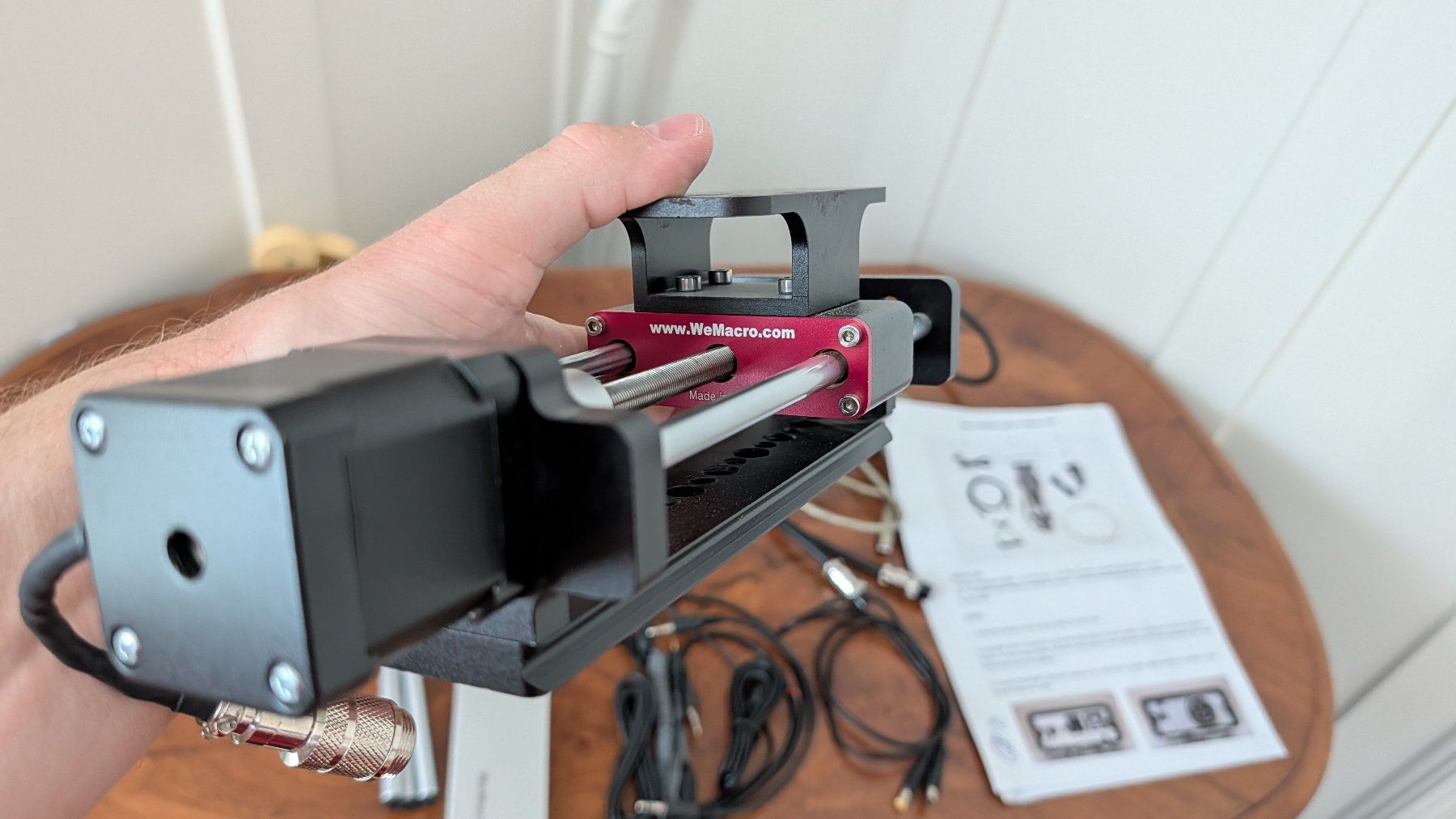Foto-Adapter: WeMacro automatischer Makro-Einstellschlitten – Gebraucht aus Horgen von gpu-master