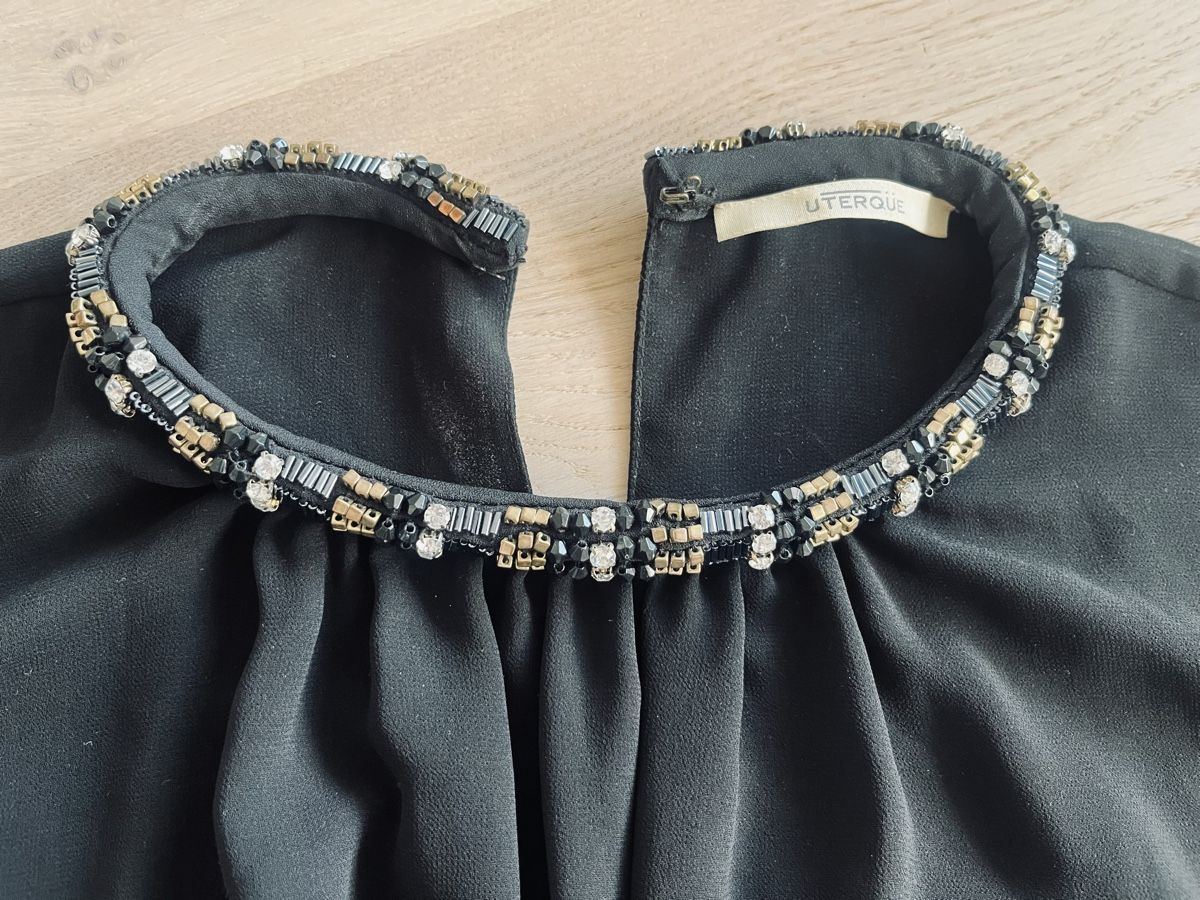 Blusen: Uterqüe Bluse, Schwarz, Gr. S, Festlich✨ – Gebraucht aus Pfäffikon SZ von humming-bird 2