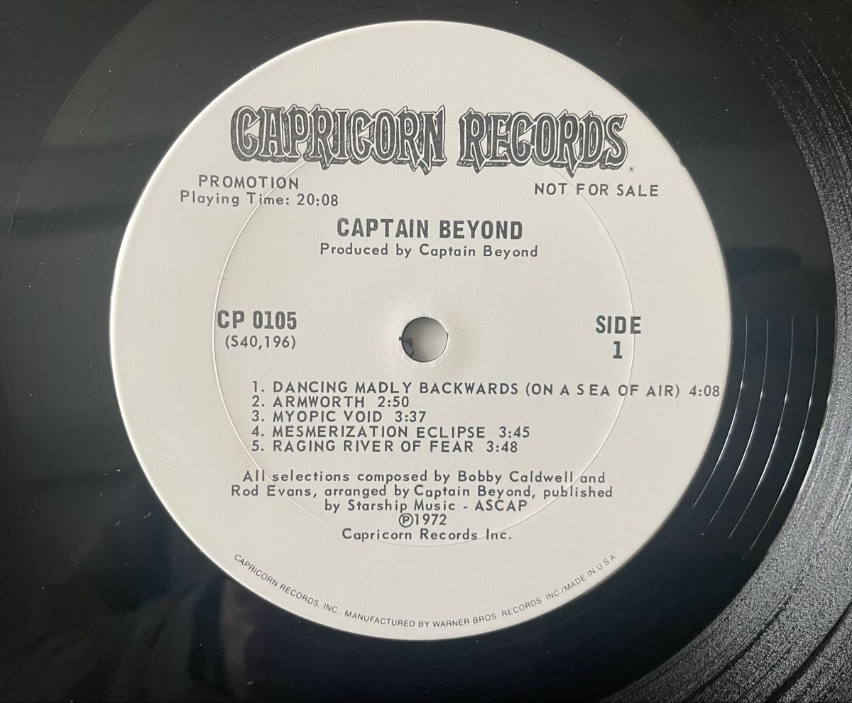 Dischi in vinile: Captain Beyond - Same - Promo Vinyl LP - Rarität  – Usato da Olten venduto da Bluespapst 3