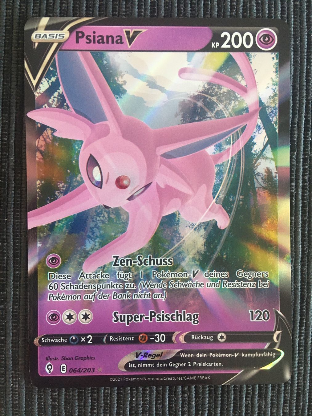 Pokémon Carte collezionabili: Pokemon Psiana V Drachenwandel Deutsch – Nuovo (secondo la descrizione) da Wabern venduto da Collectfun