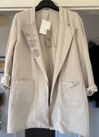 BLAZER EN COTON AVEC DÉTAIL!! M NOUVEAUTÉ 2026/27