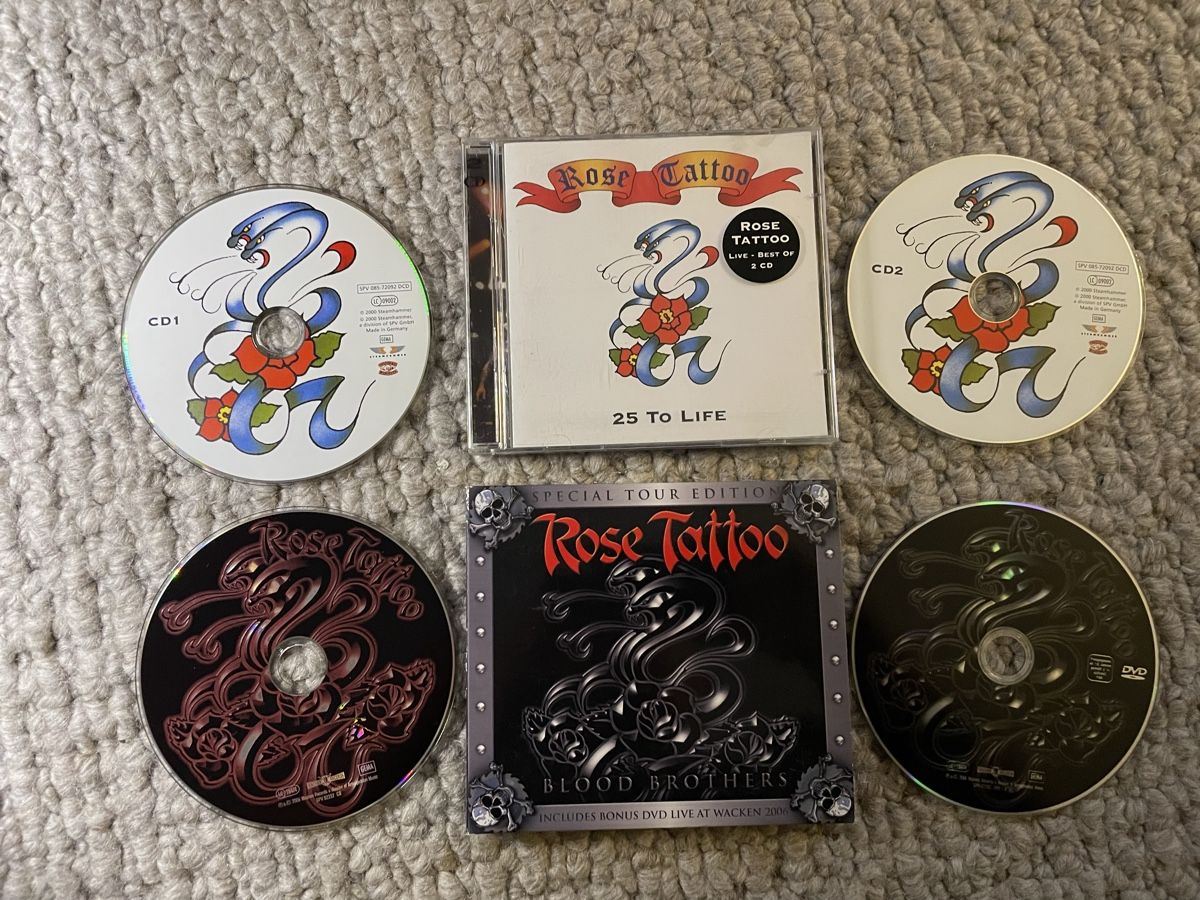 CD: 4x Rose Tattoo – Nuovo (secondo la descrizione) da Reinach AG venduto da trigger7811 1
