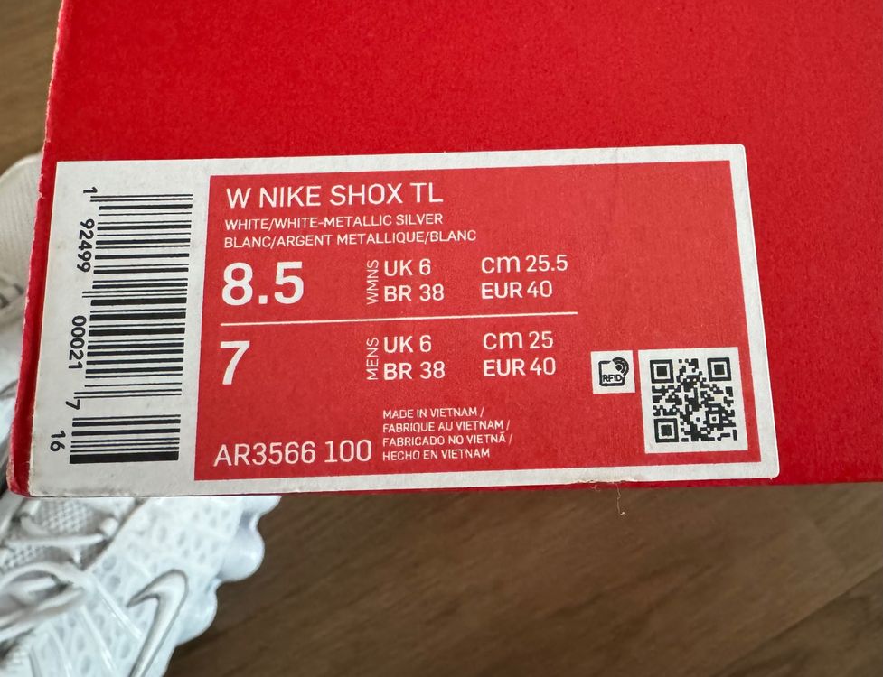 Nike Shox TL Gr. EUR 40 7